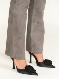 Goatskin trousers – Ziegenleder-Hose mit elastischem Bund