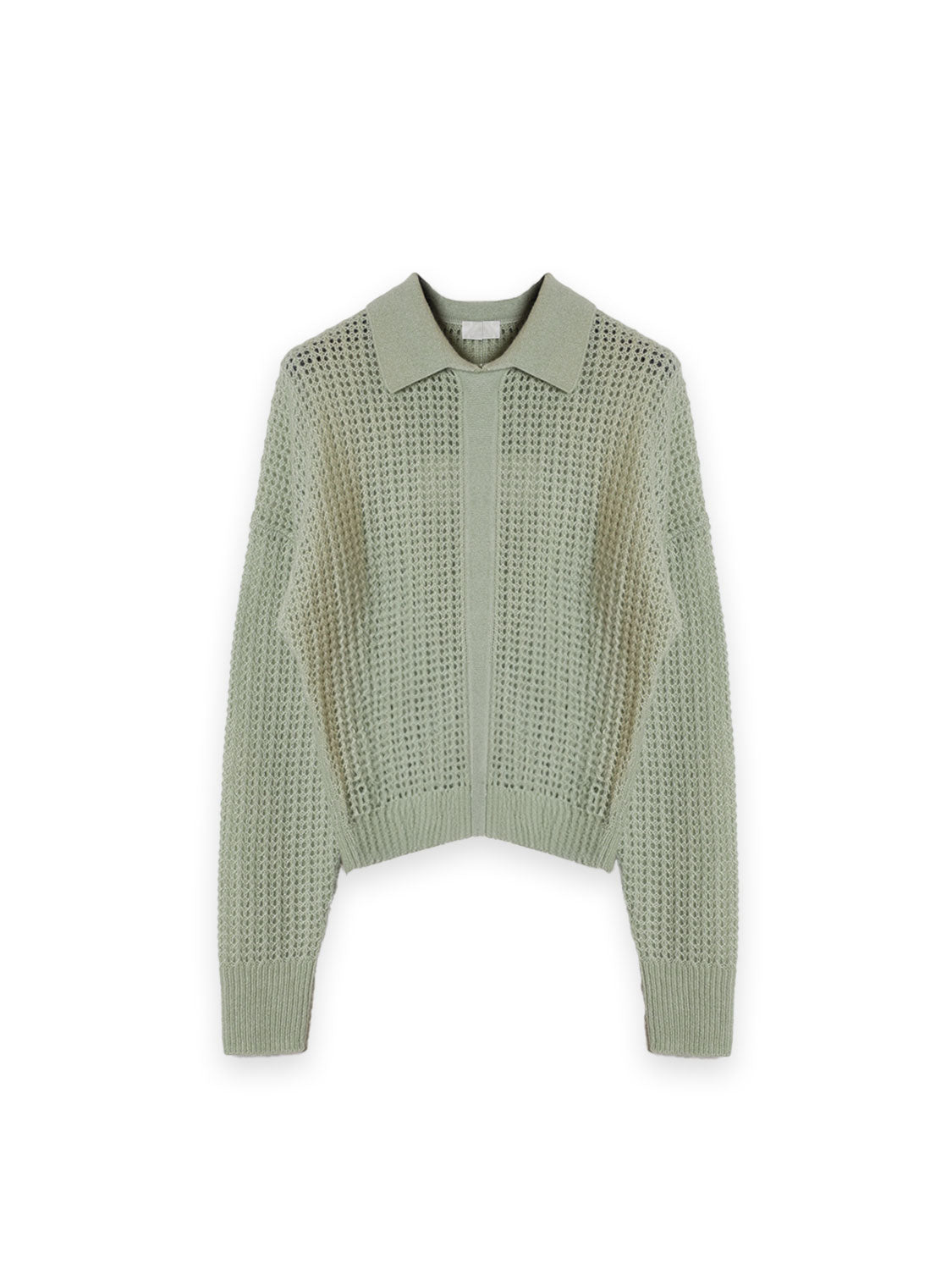 Peonia – Pullover mit verdeckter Knopfleiste