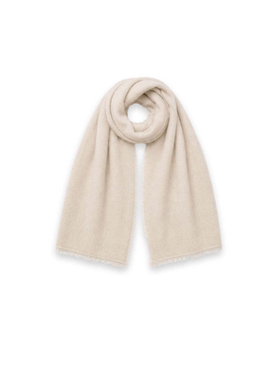 Julia - Cashmere Schal mit Fransen