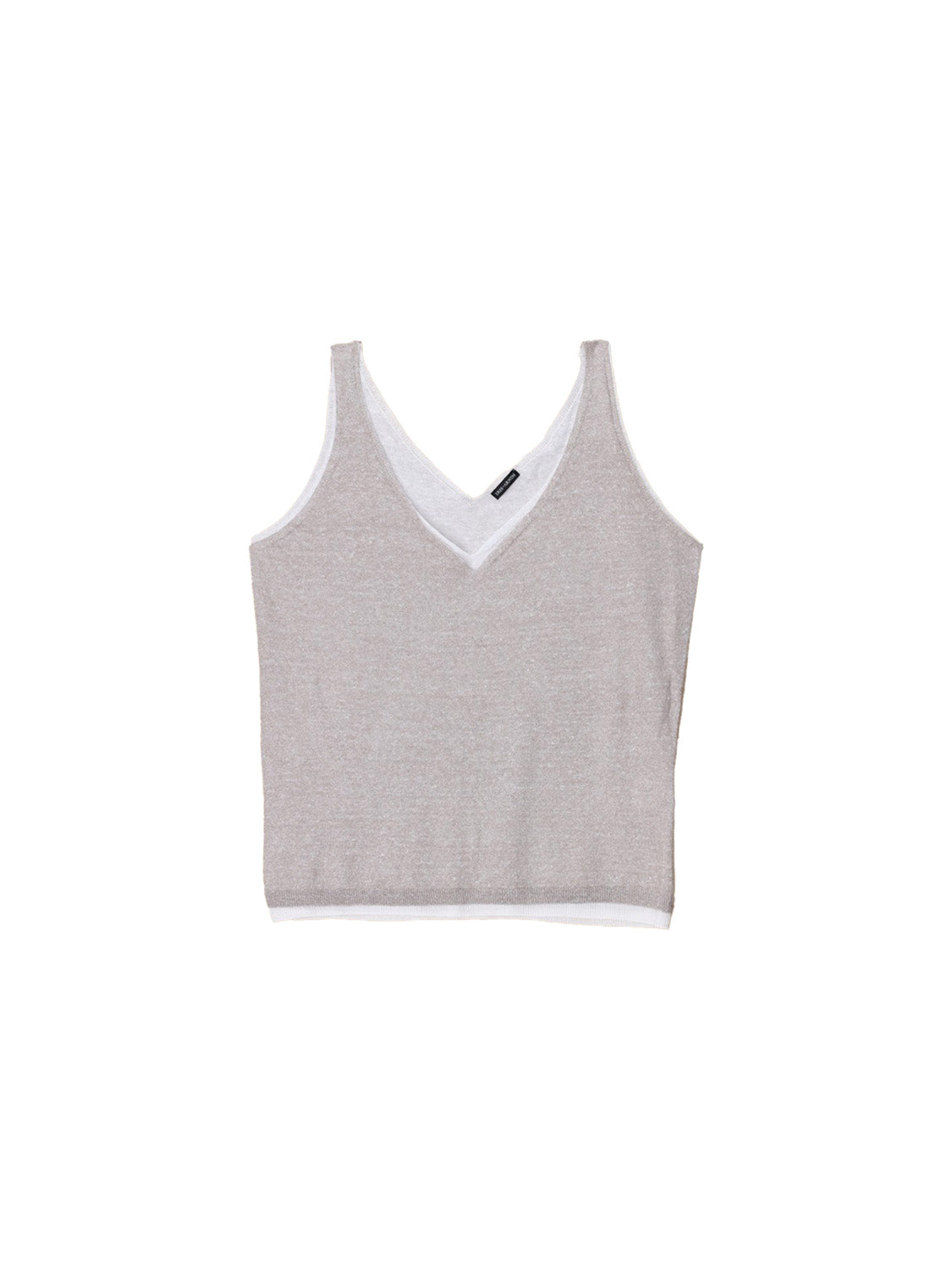 Valeria – Top aus Leinen-Baumwoll-Mix