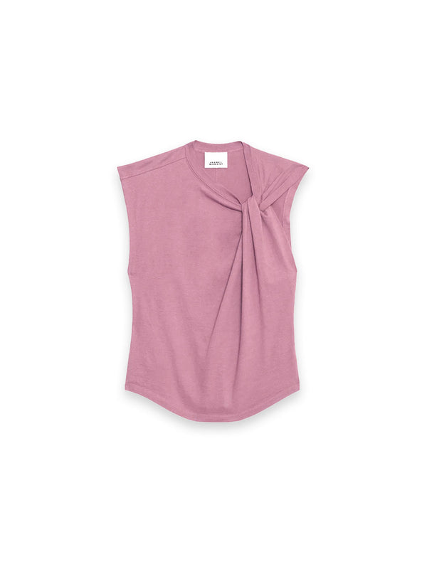 Nayda - Asymmetrisches T-Shirt mit kurzen Ärmeln