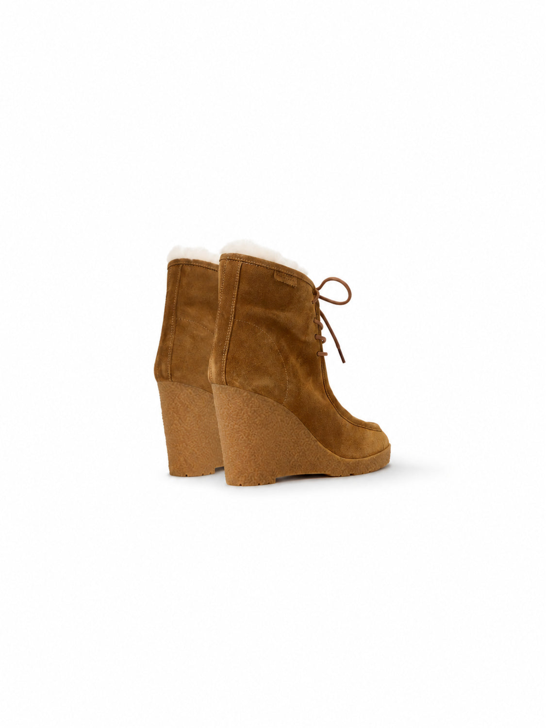 Isabel Marant Cylia gefütterte Keilstiefeletten – Paaransicht von hinten