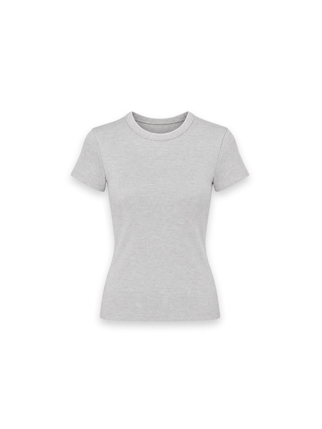 Taomi - T-Shirt aus gerippter Baumwolle