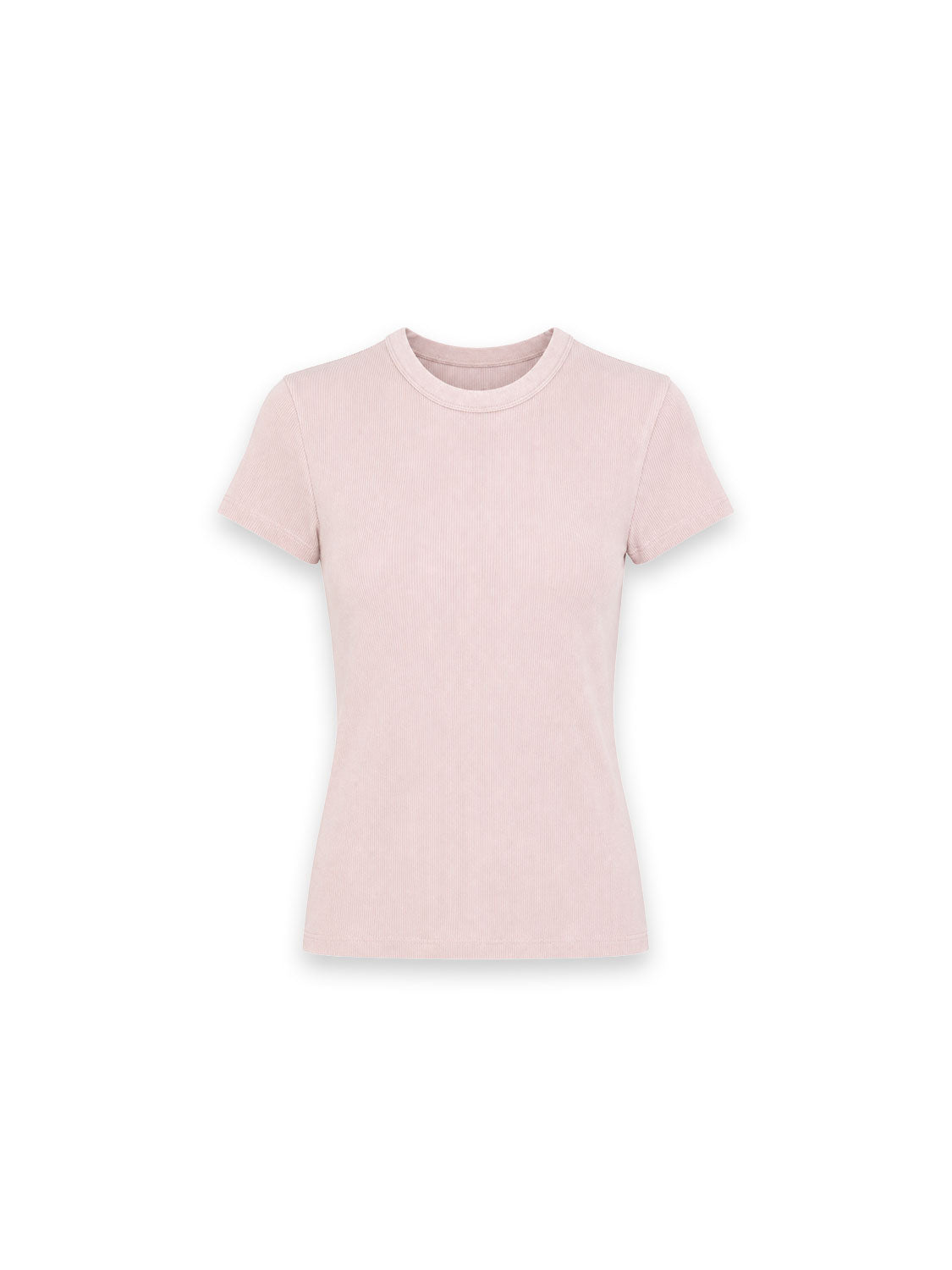 Taomi - T-Shirt aus gerippter Baumwolle