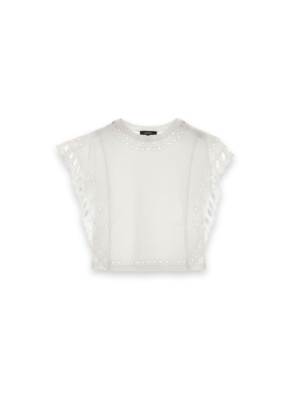 Odley - Top with lace