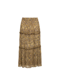 Volomia - Maxirock mit Blumenprint