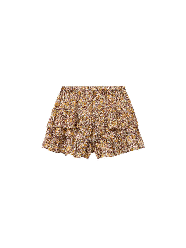 Jocadia - Shorts aus Baumwolle und floraler Spitze