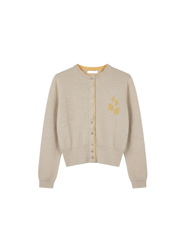 Lona - Strickjacke aus Baumwolle und Wolle