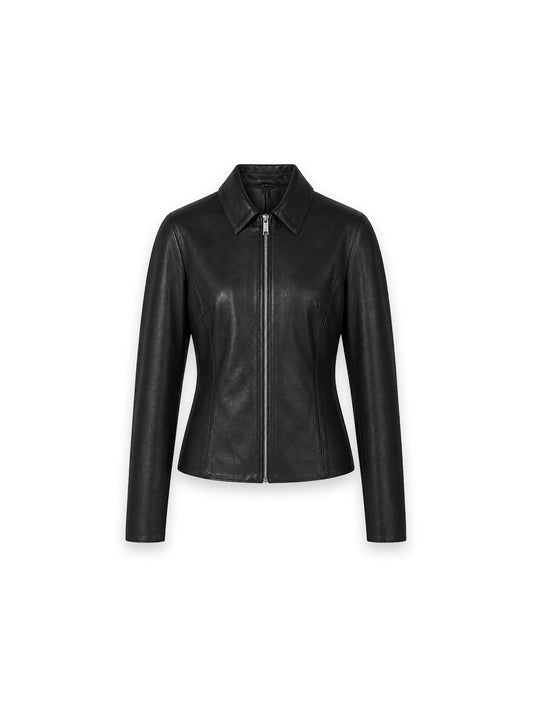 Agatha  Jacket – Taillierte Lammlederjacke