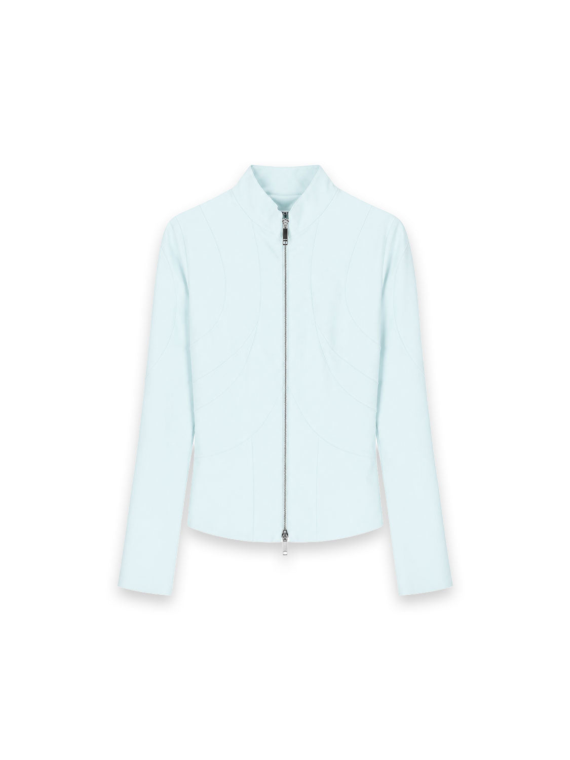 Ayna – Taillierte Lammlederjacke mit Stretch