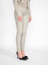 Wynn Pant – Schmale Lammleder-Hose