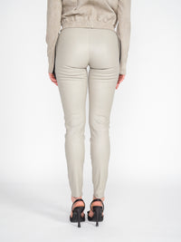 Wynn Pant – Schmale Lammleder-Hose