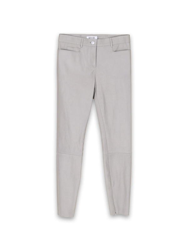 Wynn Pant – Schmale Lammleder-Hose