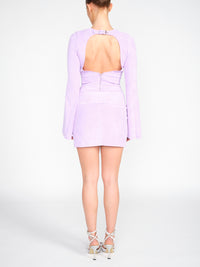 Dress Donna – Etuikleid aus softem Veloursleder