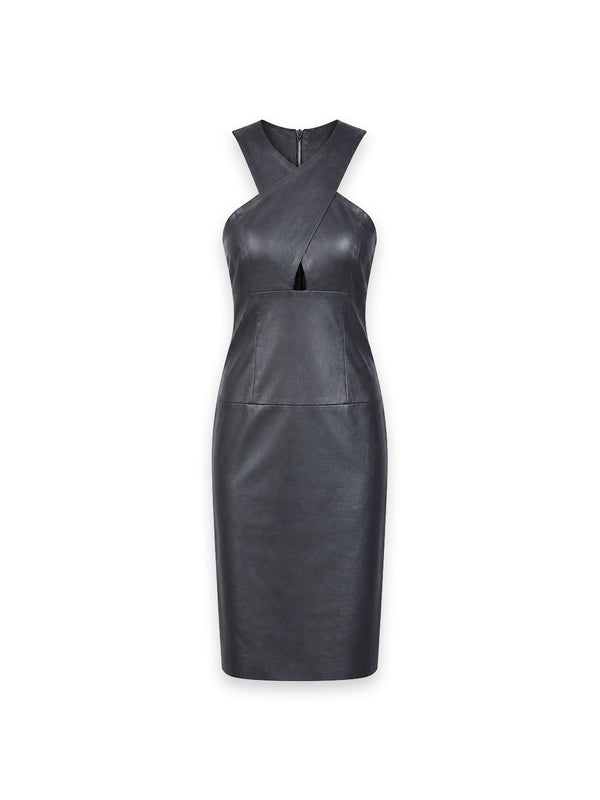 Nathalie – Midikleid mit Cut-Out