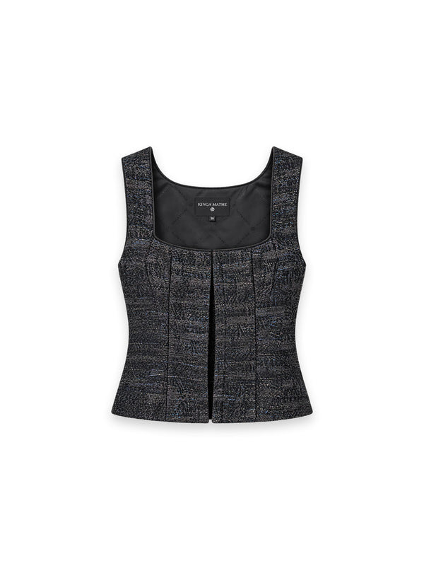 Alva Korsett – Edler Tweed mit femininem Korsett-Schnitt