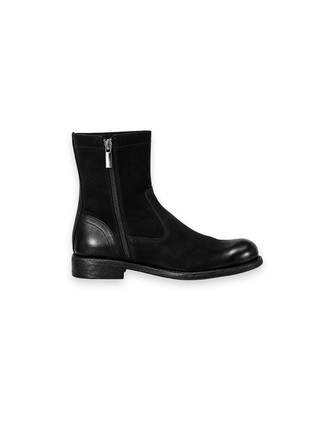 Biker Boot mit Reißverschluss