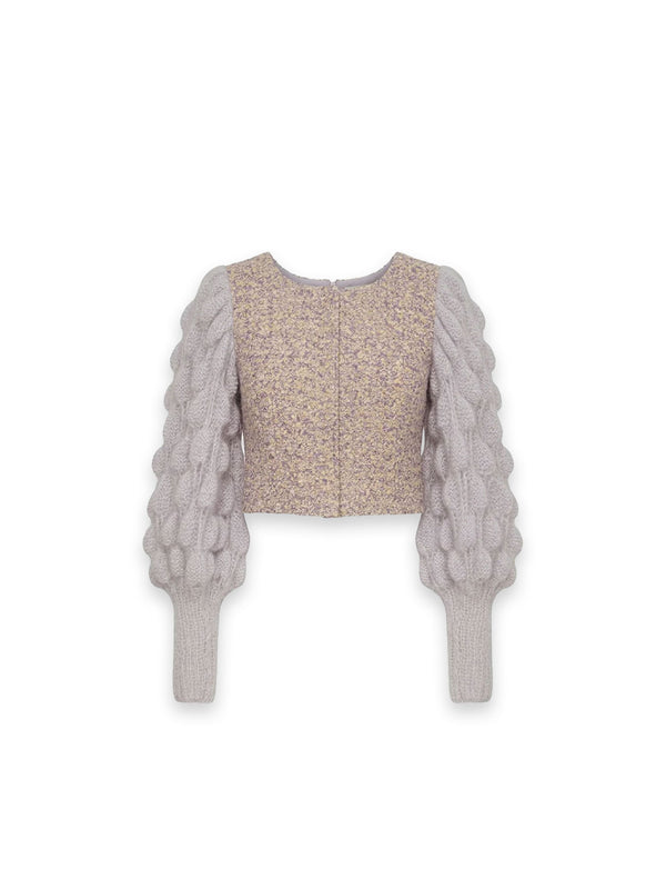 Cropped Odile - Tweedjacke