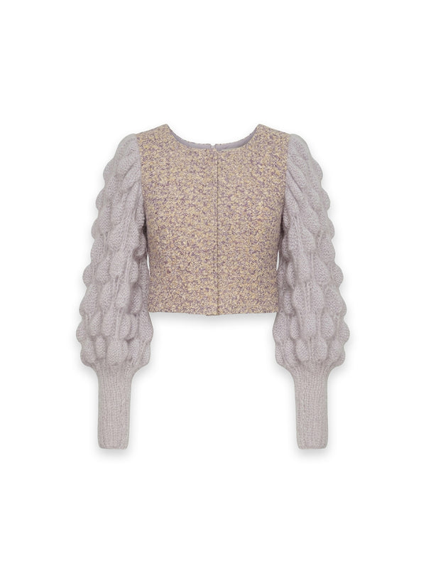 Cropped Odile - Tweedjacke