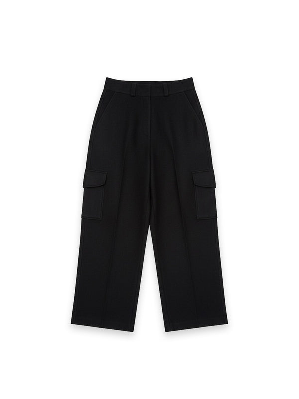 Azaria – Kaschmirhose im Cargo-Stil