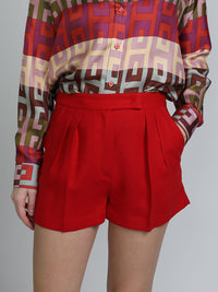 Kurze Hose aus Leinen