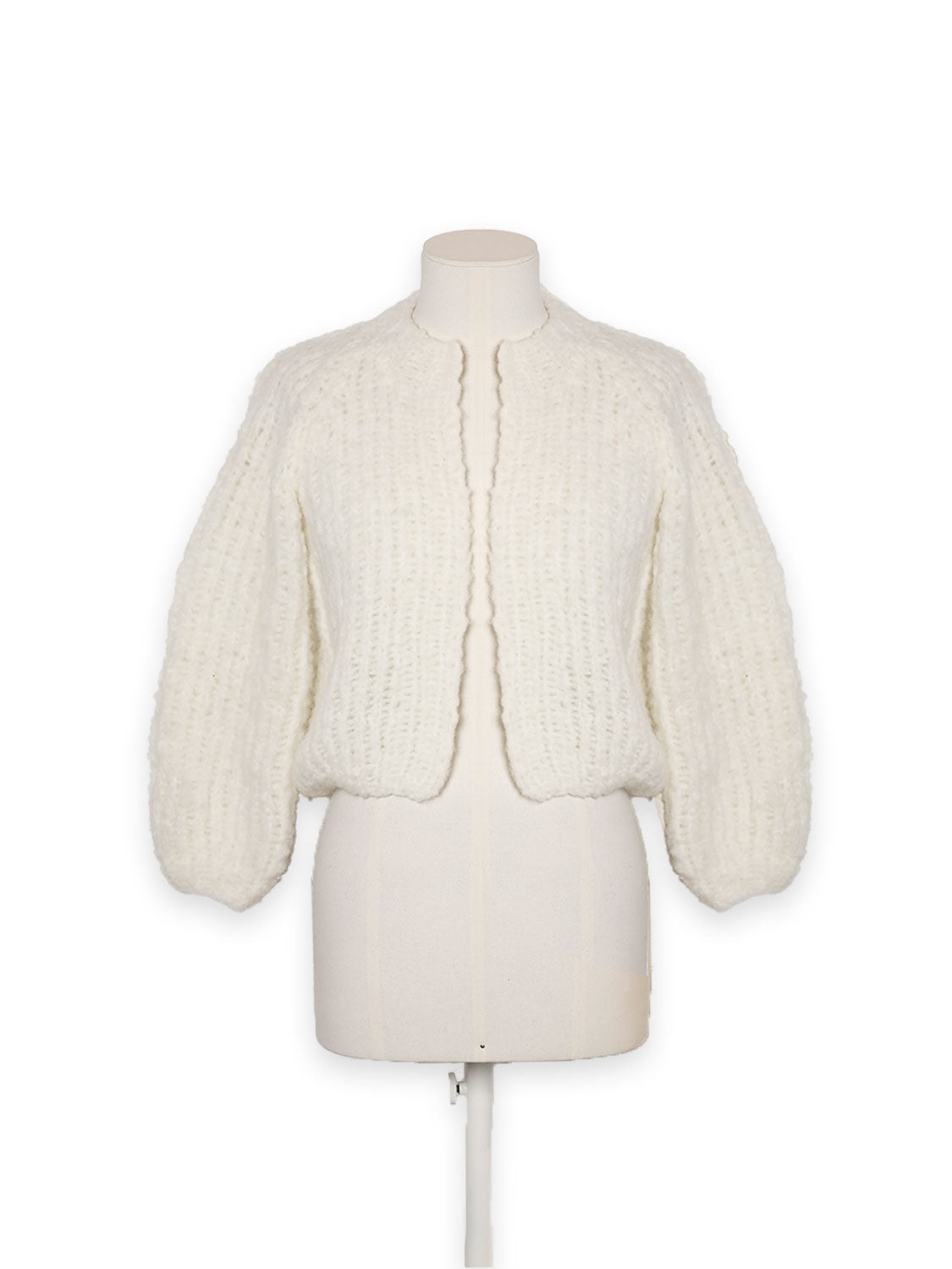 Strickjacke aus Woll-Alpaka-Mischung