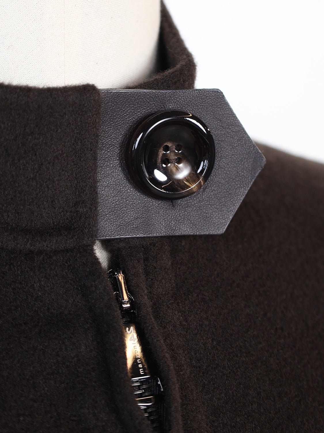 Oversized Jacke aus Kaschmir-Woll-Mix