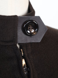 Oversized Jacke aus Kaschmir-Woll-Mix