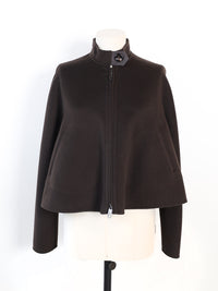 Oversized Jacke aus Kaschmir-Woll-Mix