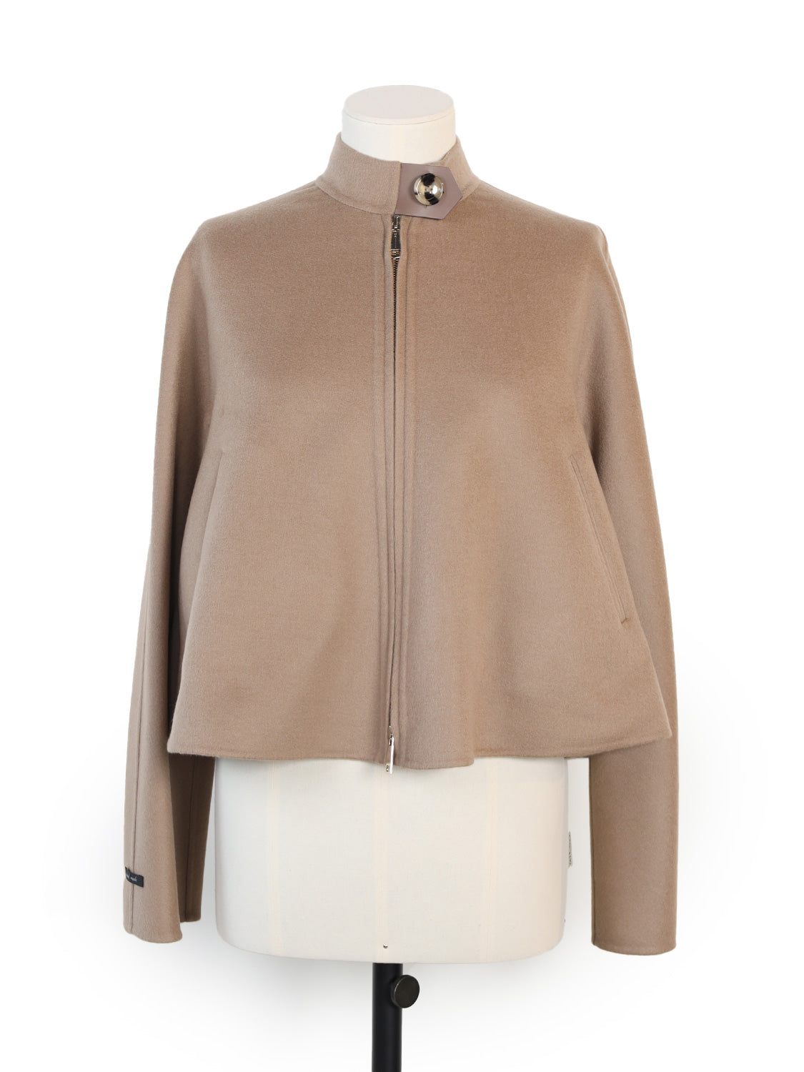 Oversized Jacke aus Kaschmir-Woll-Mix