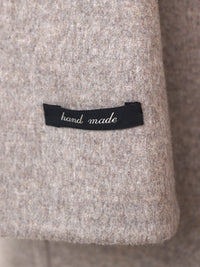 Mantel aus Kaschmir und Wolle