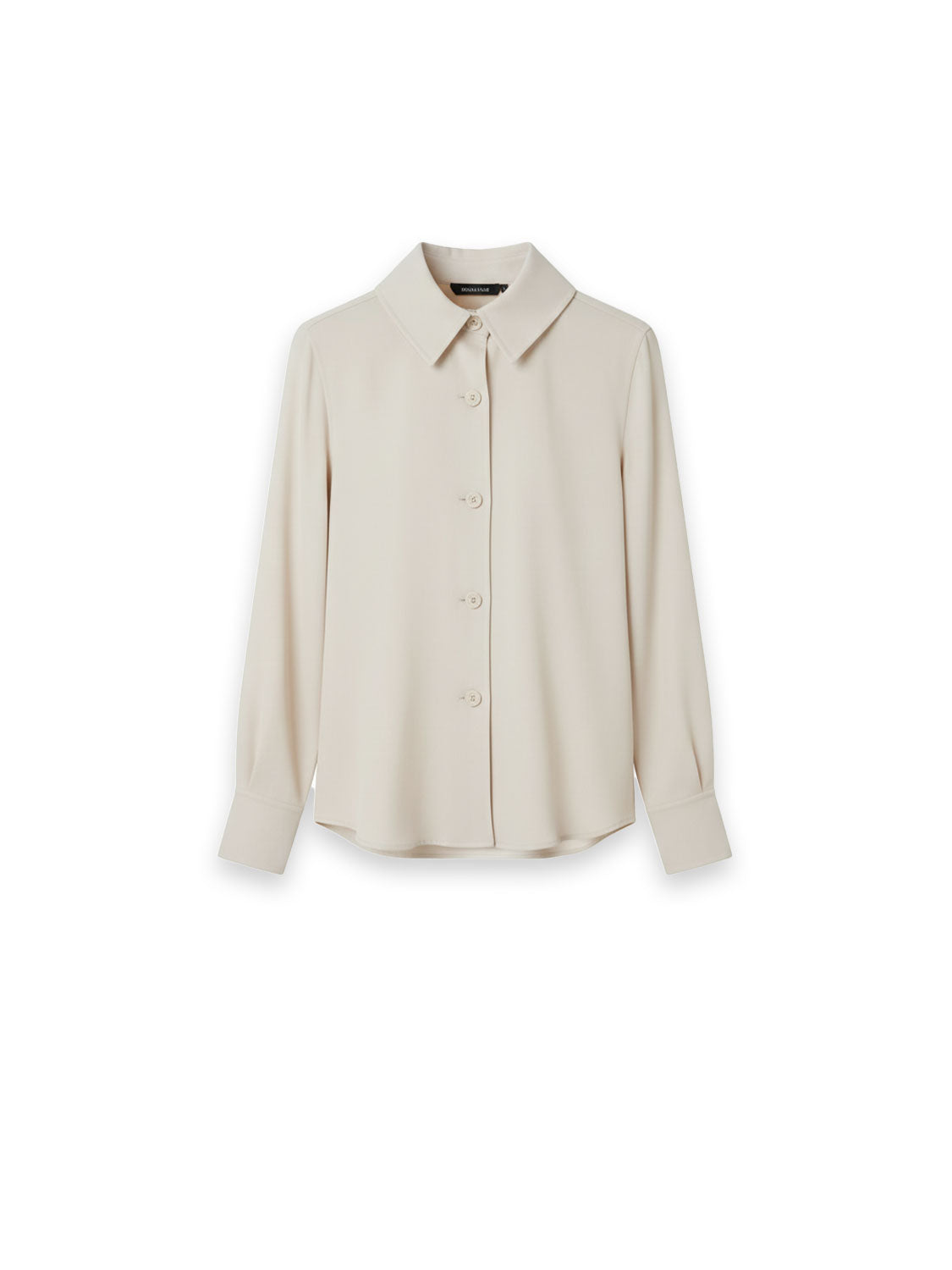 Klassiche Hemdjacke aus Wolle