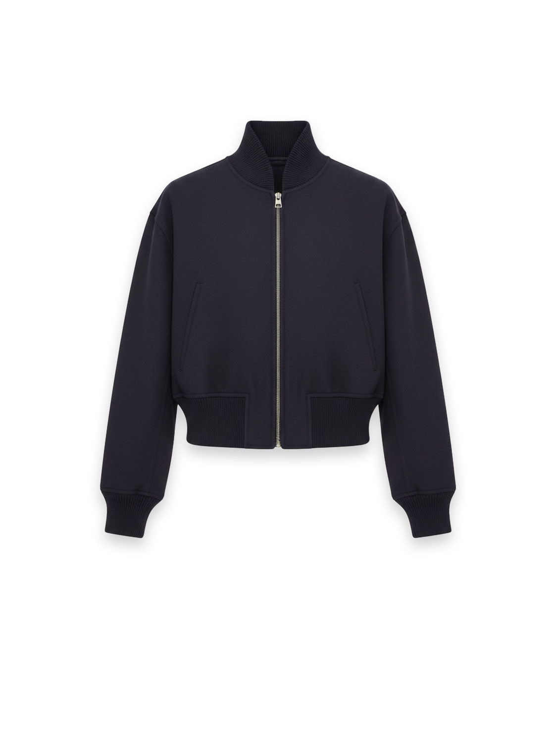 Bomberjacke aus Wolle