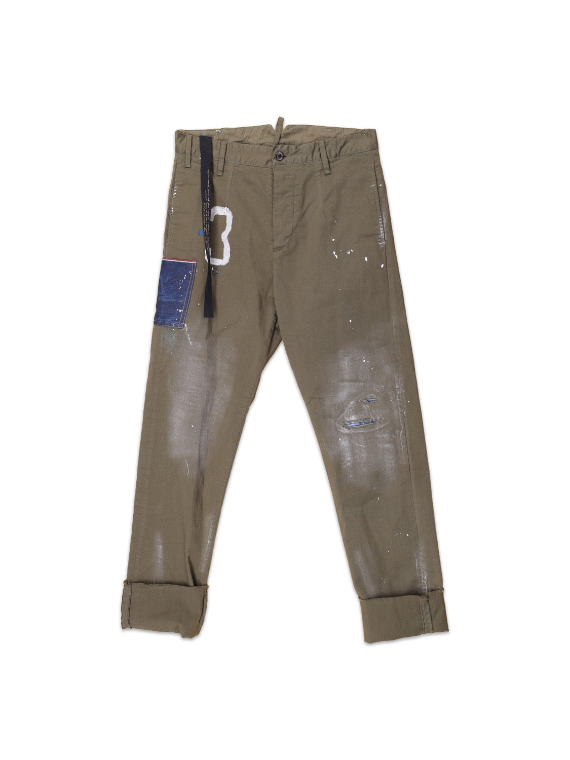 Peter – Highwaist-Hose im Cargostil