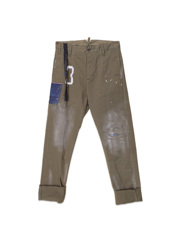 Peter – Highwaist-Hose im Cargostil