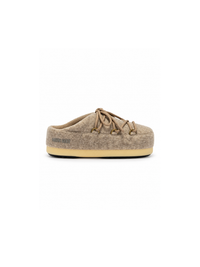 Moon Boot EVX Mules aus Filz in Taupe – Seitenansicht