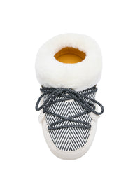 MOON BOOT X GUEST IN RESIDENCE EVX CHALET MULES MIT KUNSTPELZ