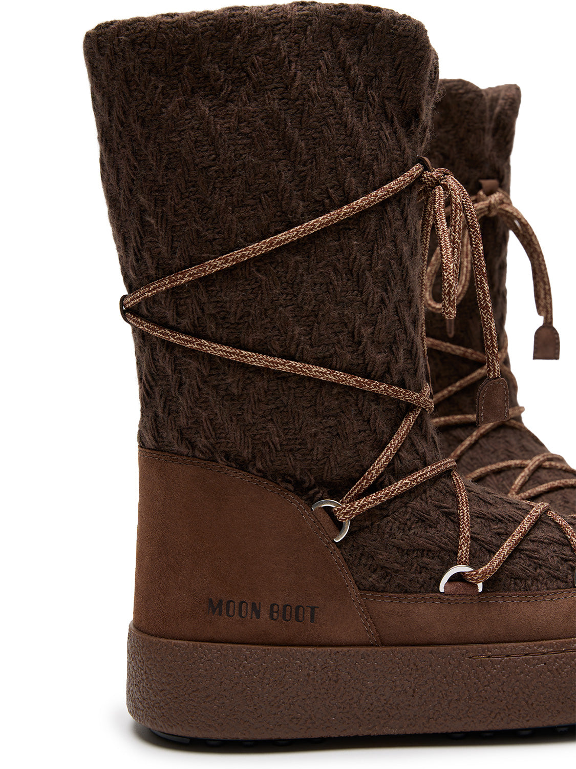 MOON BOOT X GUEST IN RESIDENCE LTRACK STIEFEL AUS STRICK