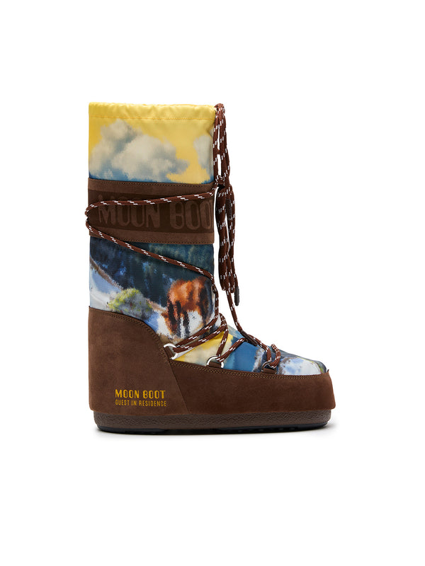 MOON BOOT X GUEST IN RESIDENCE ICON HIGH POSTCARD STIEFEL