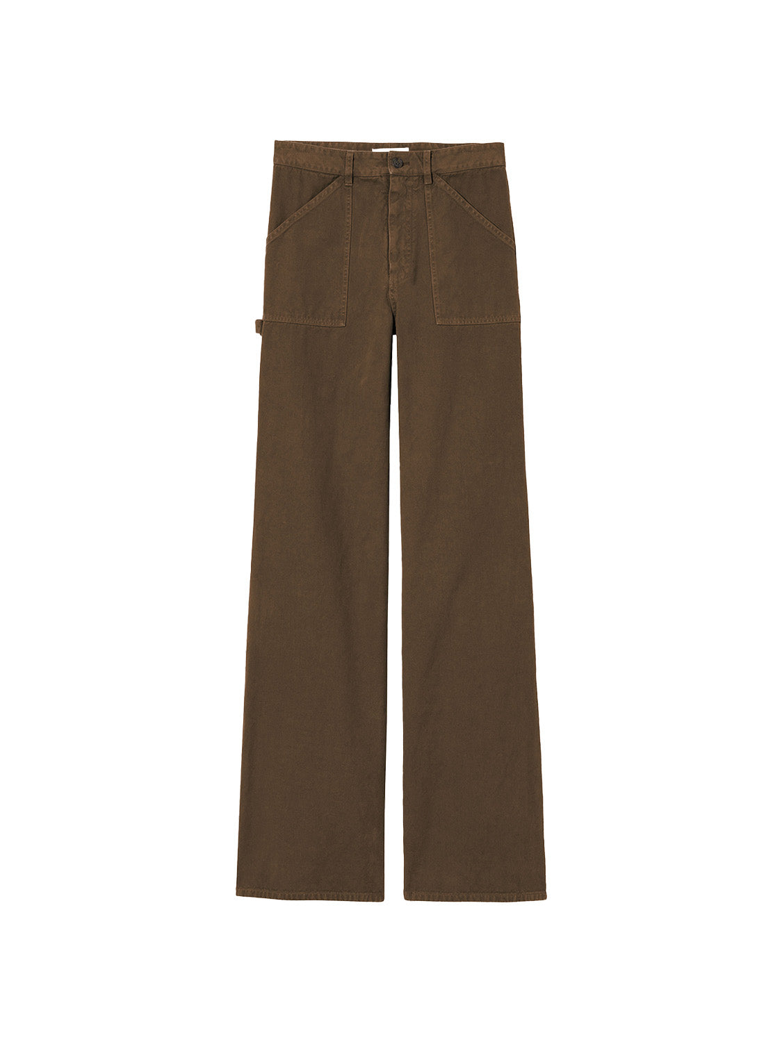 Quentin – Wide-Leg Denim aus Twill Baumwolle