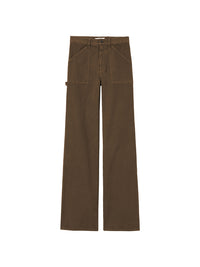 Quentin – Wide-Leg Denim aus Twill Baumwolle