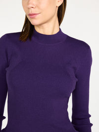 Pullover mit Rüschendetail