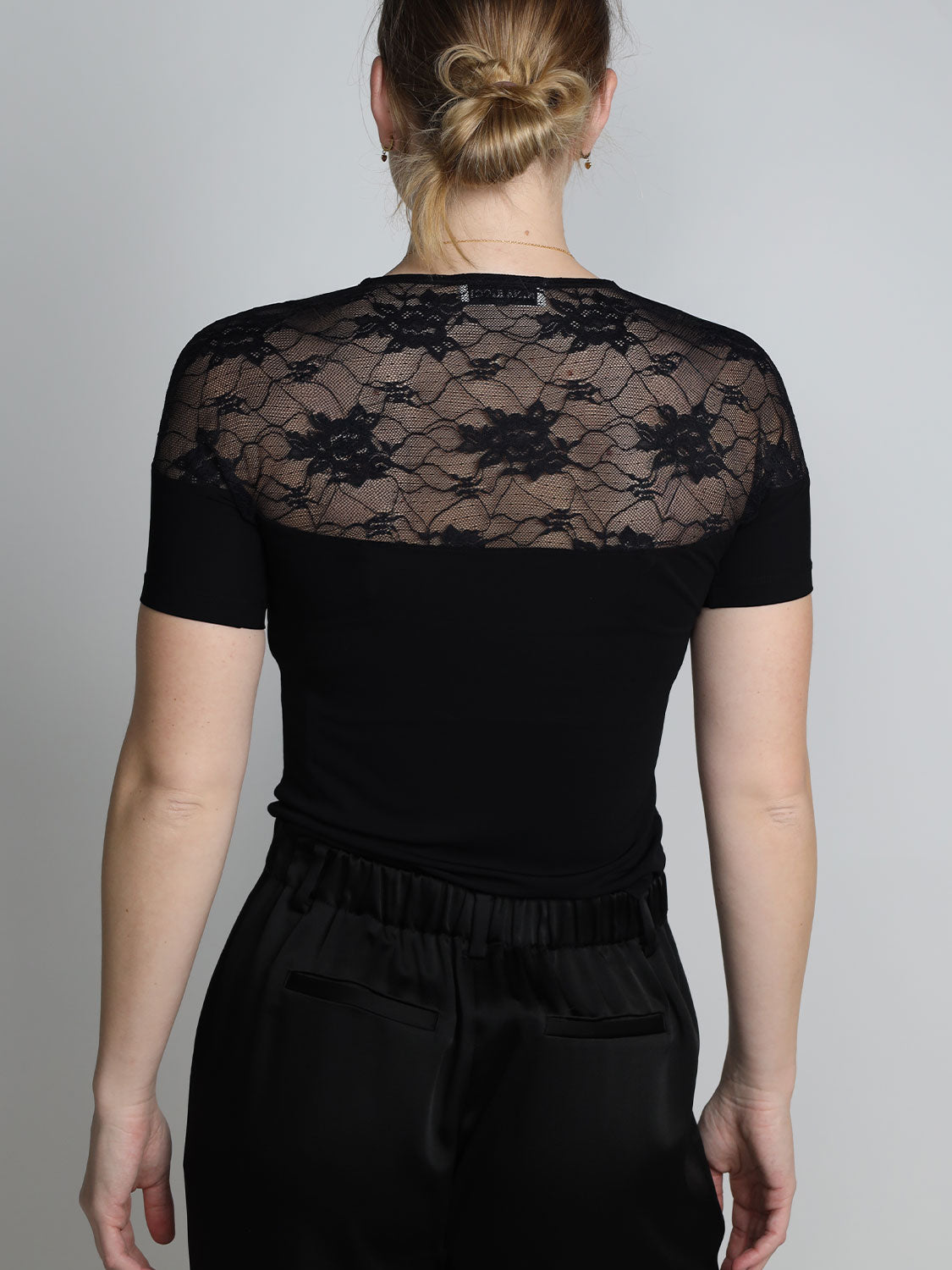 Fluid Jersey – Spitzen-top