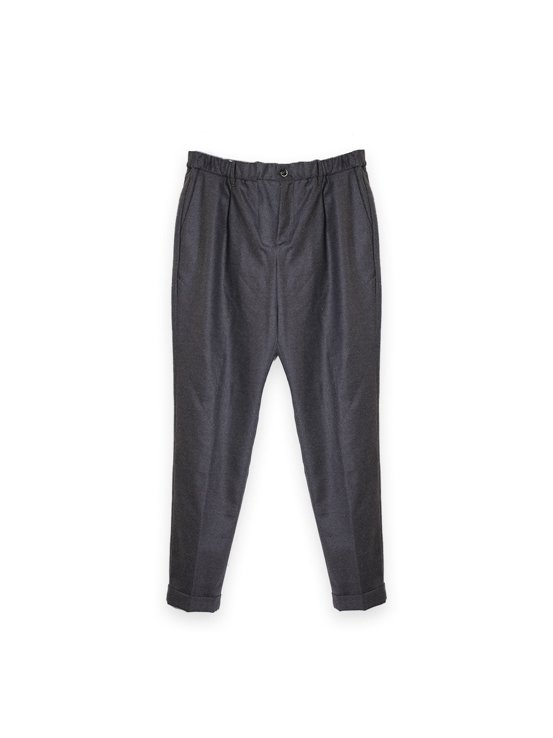 Karottenhose mit weitem Bein