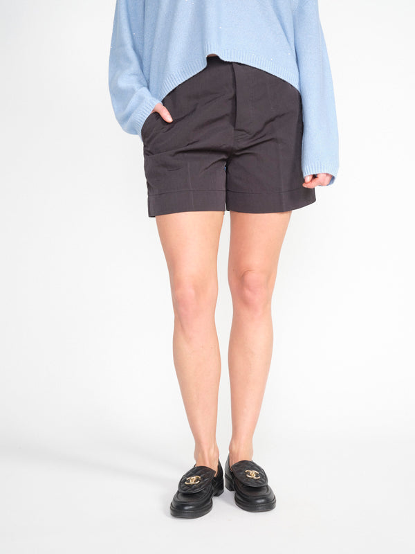 Rita – Shorts aus Leinen-Baumwoll-Mix