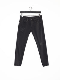 Jeans mit distressed Details