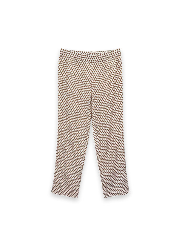 Printed Wide Leg Pants – Retro Hearts