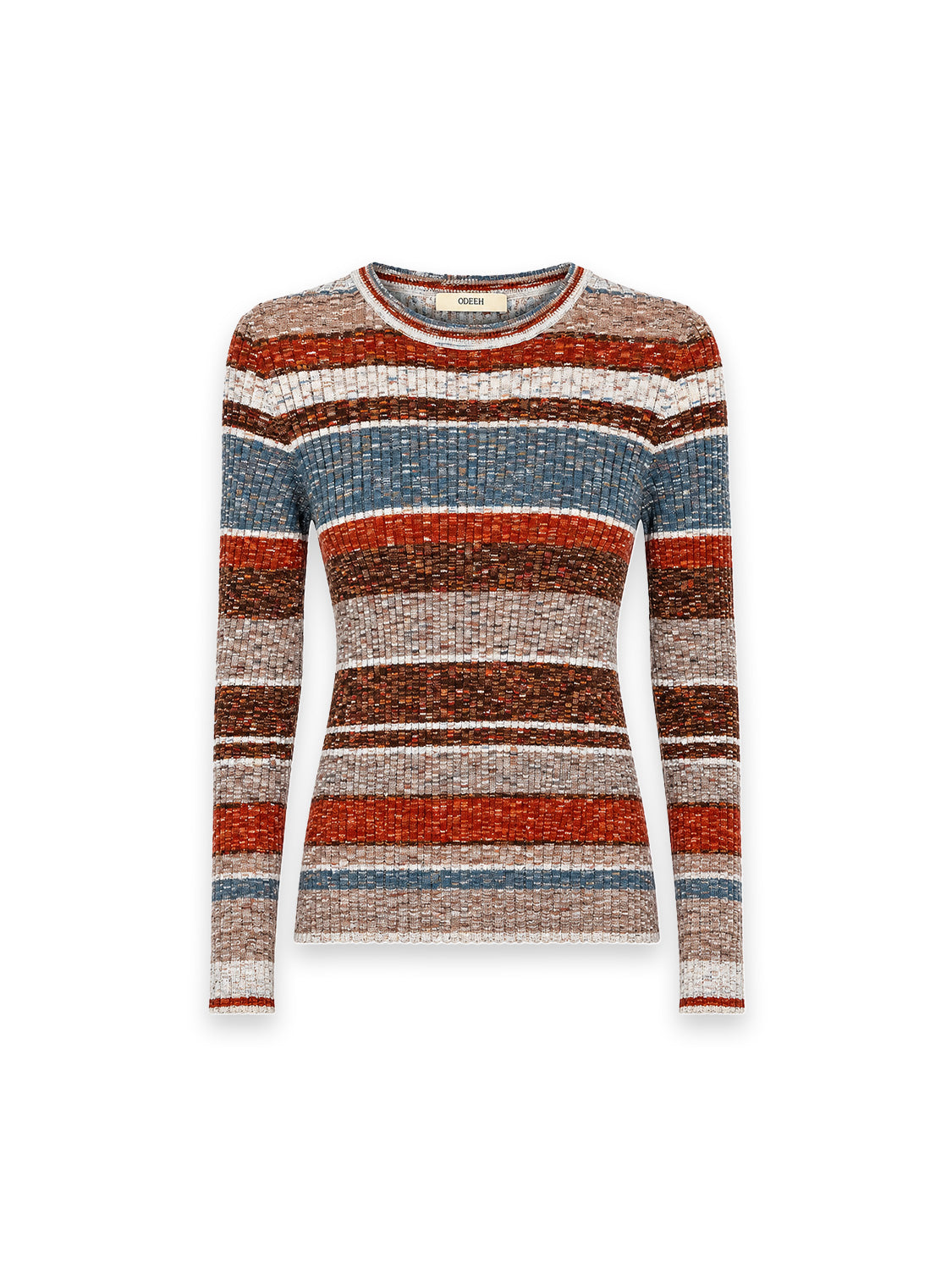 Gestreifter Pullover aus Schurwolle