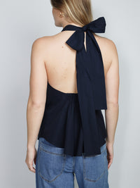 Bluse mit Schluppen- Detail