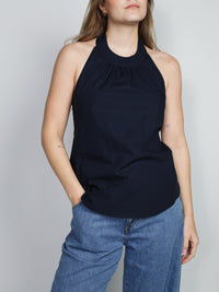 Bluse mit Schluppen- Detail